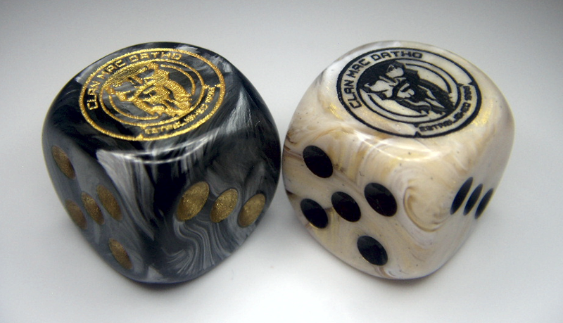 Clan Mac Datho Chessex Custom Dice